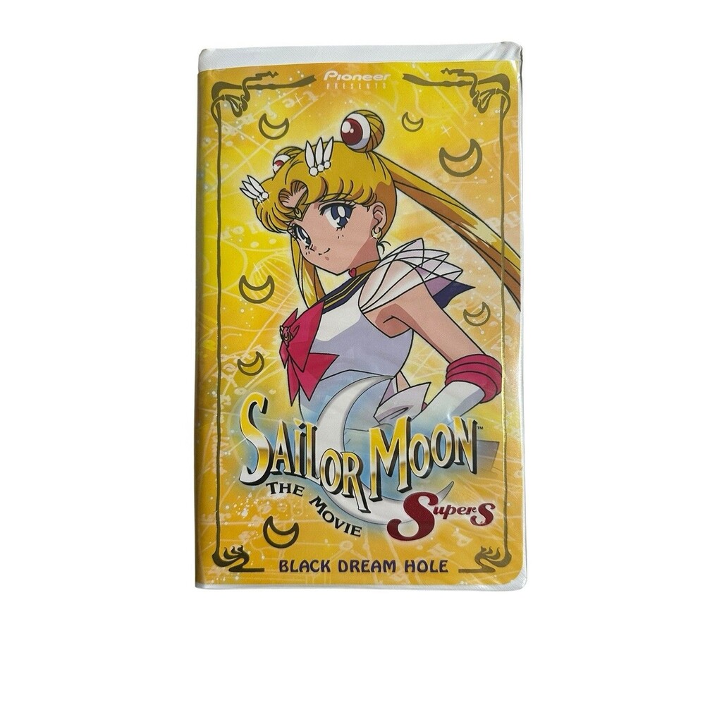 Sailor Moon SuperS Movie - Black Dream Hole (VHS, 2000, Dubbed Edited)
